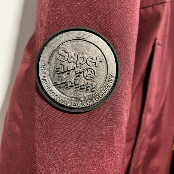 Superdry Rookie down filled winter jacket. Medium - Picture 3 of 4